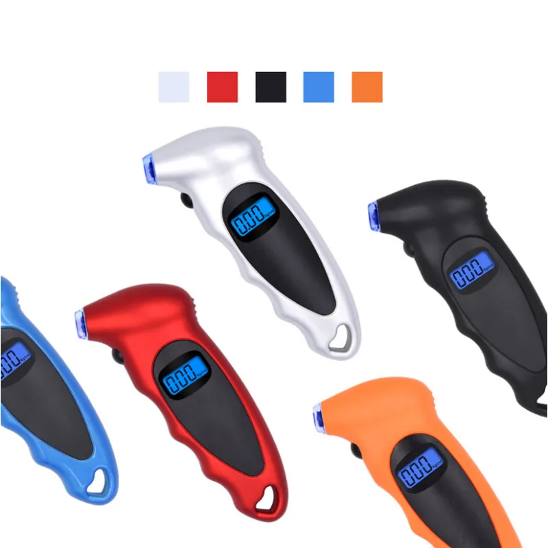 0-150PSI Высокоточный монитор автомобильных шин светодиодный цифровой спортивный манометр для автомобилей и