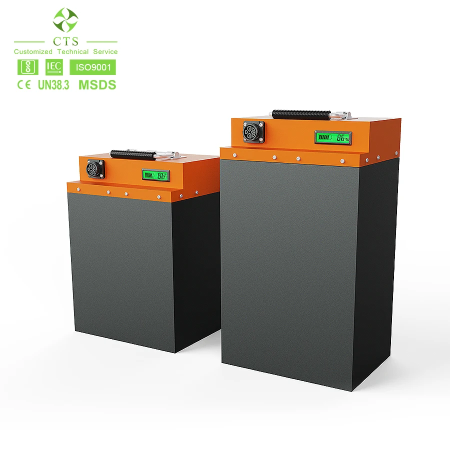 CTS  Smart LI-LOF4 Battery Rechargeable 72V 40Ah 50Ah Exceptional Cycle Life Premium Quality