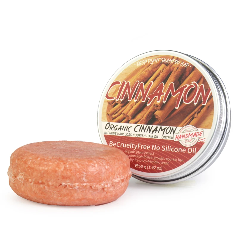 Fresh Ginger Dry and Damaged Hair Vegan Natural Organic Shampoo Bar Solid Soap Ginger Fragrance