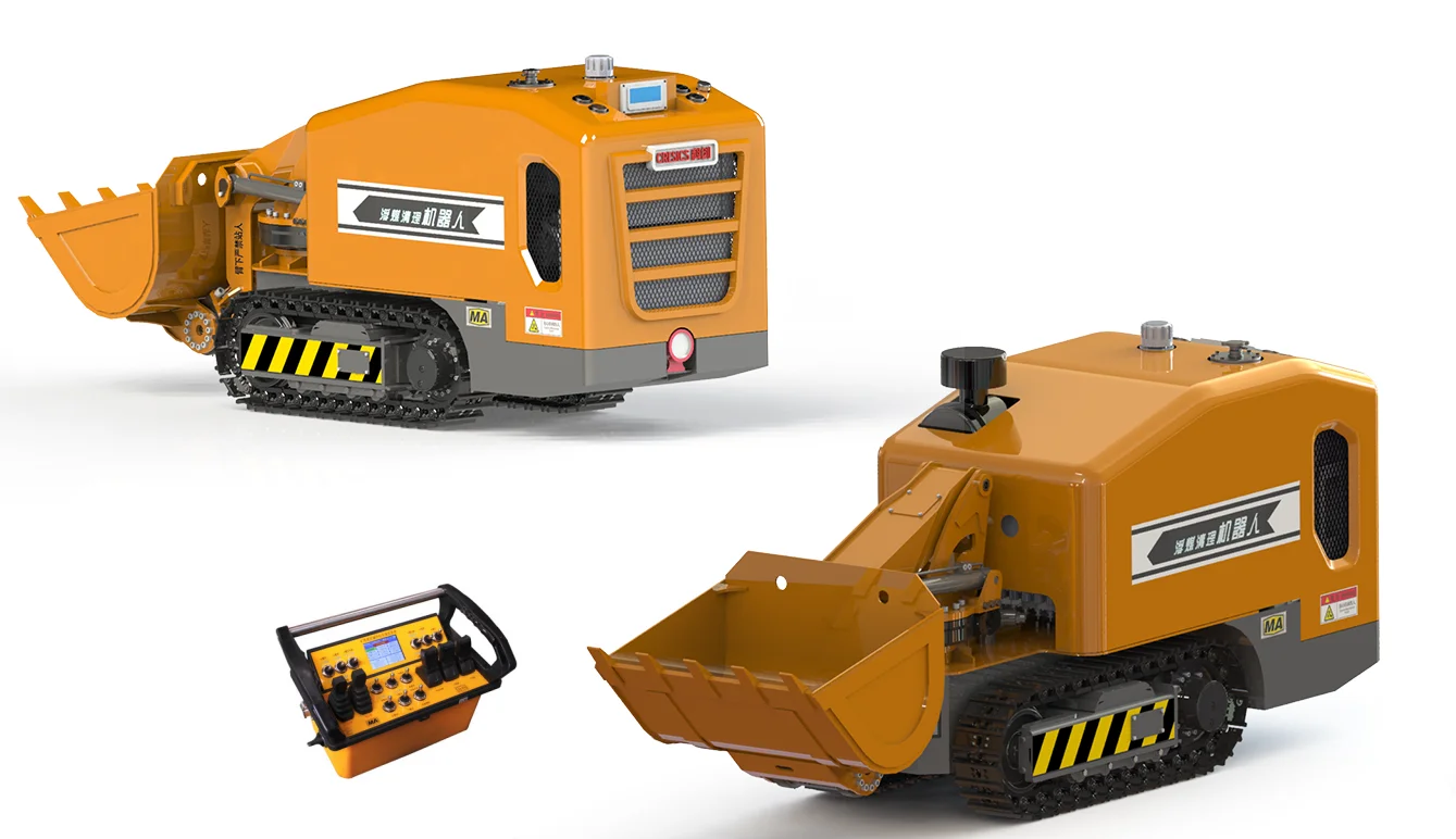 Safety Coal Mine Handling Robot Cost-Effective Coal Mine Handling Robot Professional Manufacturing Underground Mining Loaders