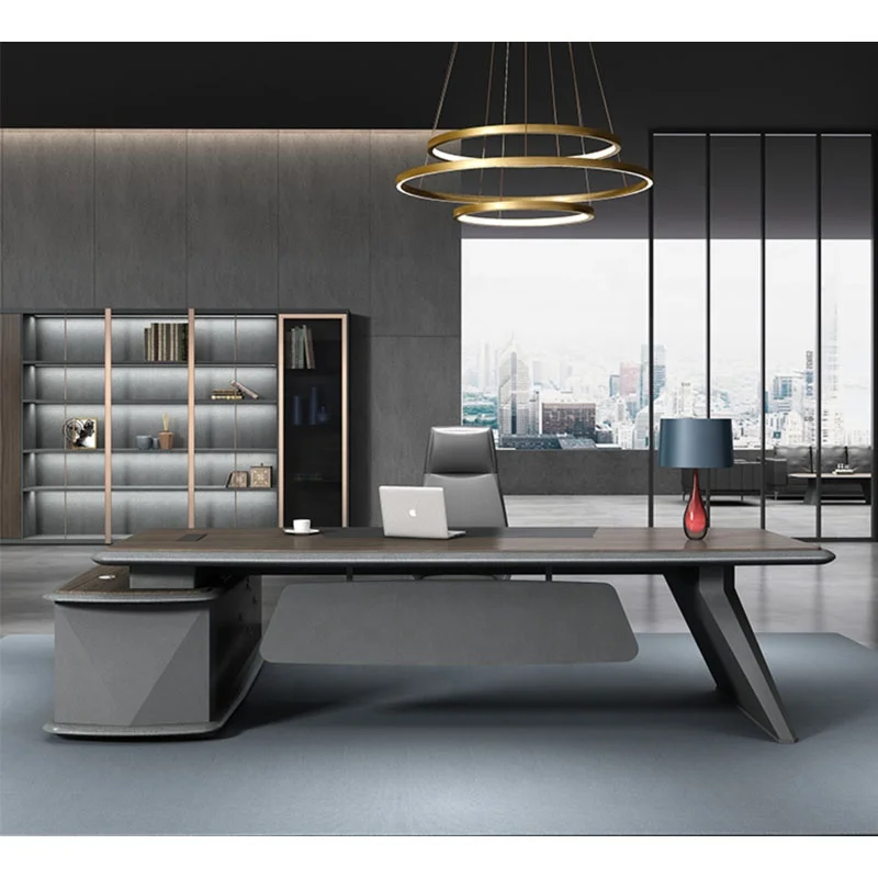 
New arrival luxury modern office furniture boss ceo office table 