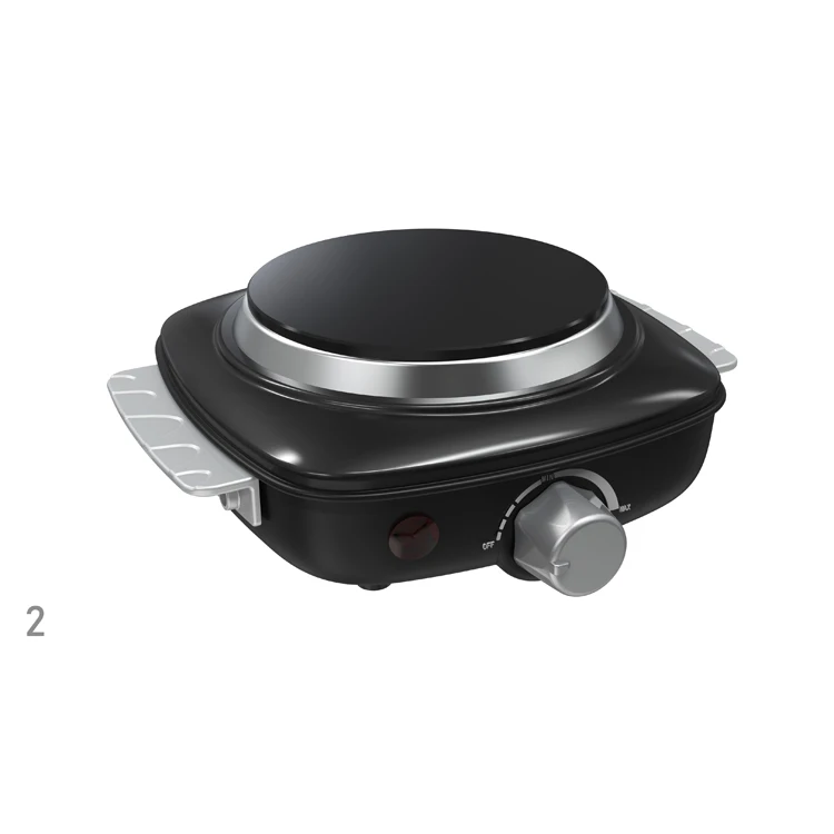 New Arrival With Temperature Fuse Single Electric Hot Plate Portable Kitchen Electrical Appliances