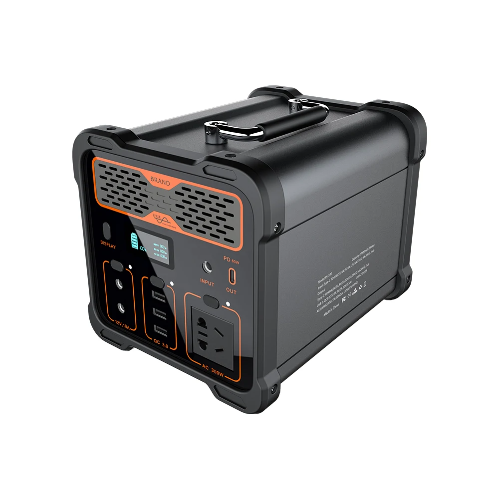 Solar Energy Battery Storage Power Bank Outdoor Camping Portable Power Station for Laptop CPAP Fan TV