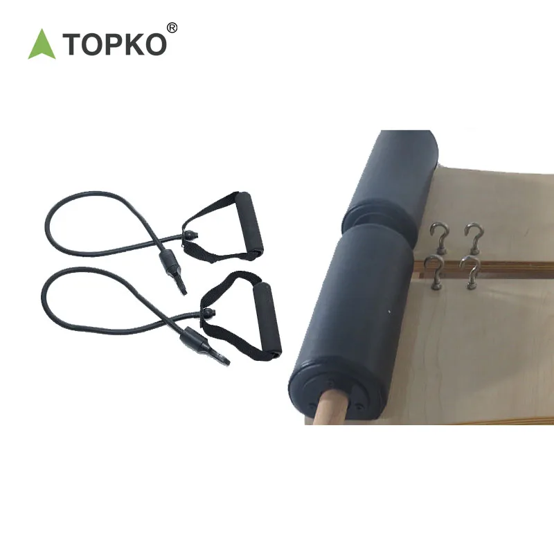 Деревянные базовые ручки TOPKO для тренажерного зала и домашнего использования фитнес-оборудование комбинированный стул пилатеса