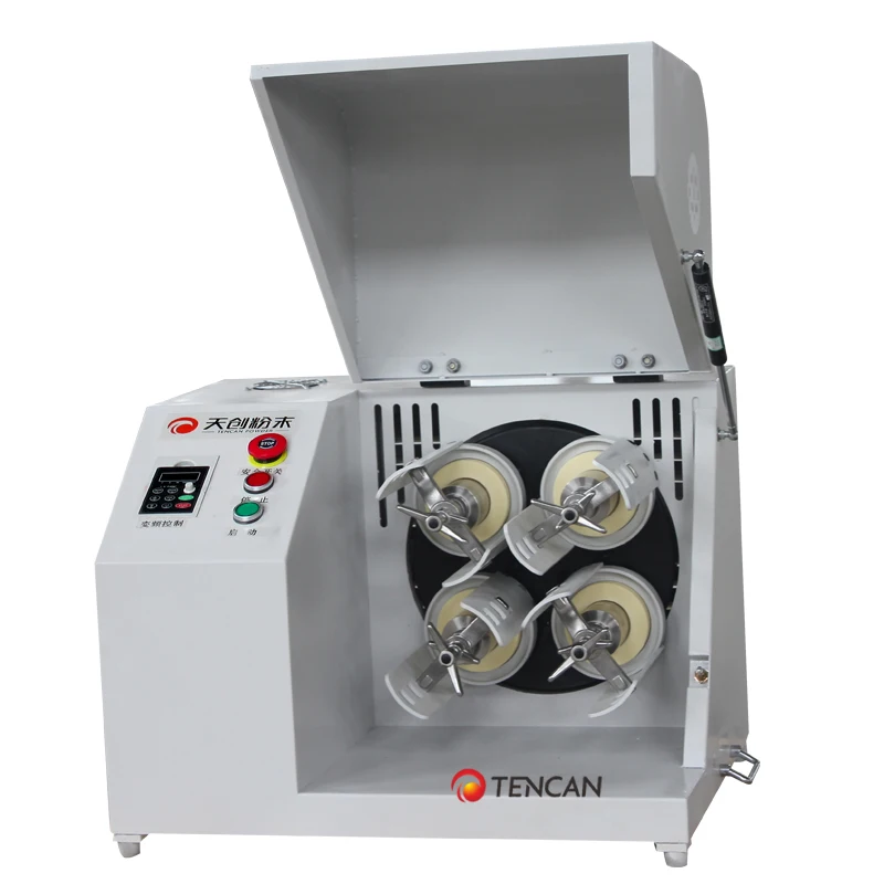 Китай Tencan л нанометр порошок Горизонтальное лабораторное использование Планетарная шаровая