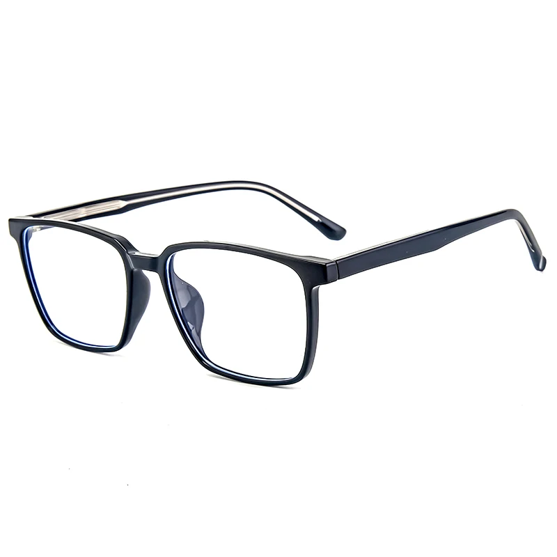Custom TR90 Eyeglasses Frames Square Gaming Computer Unisex Anti Blue Light Filter Blocking Glasses Frames For Men And Women