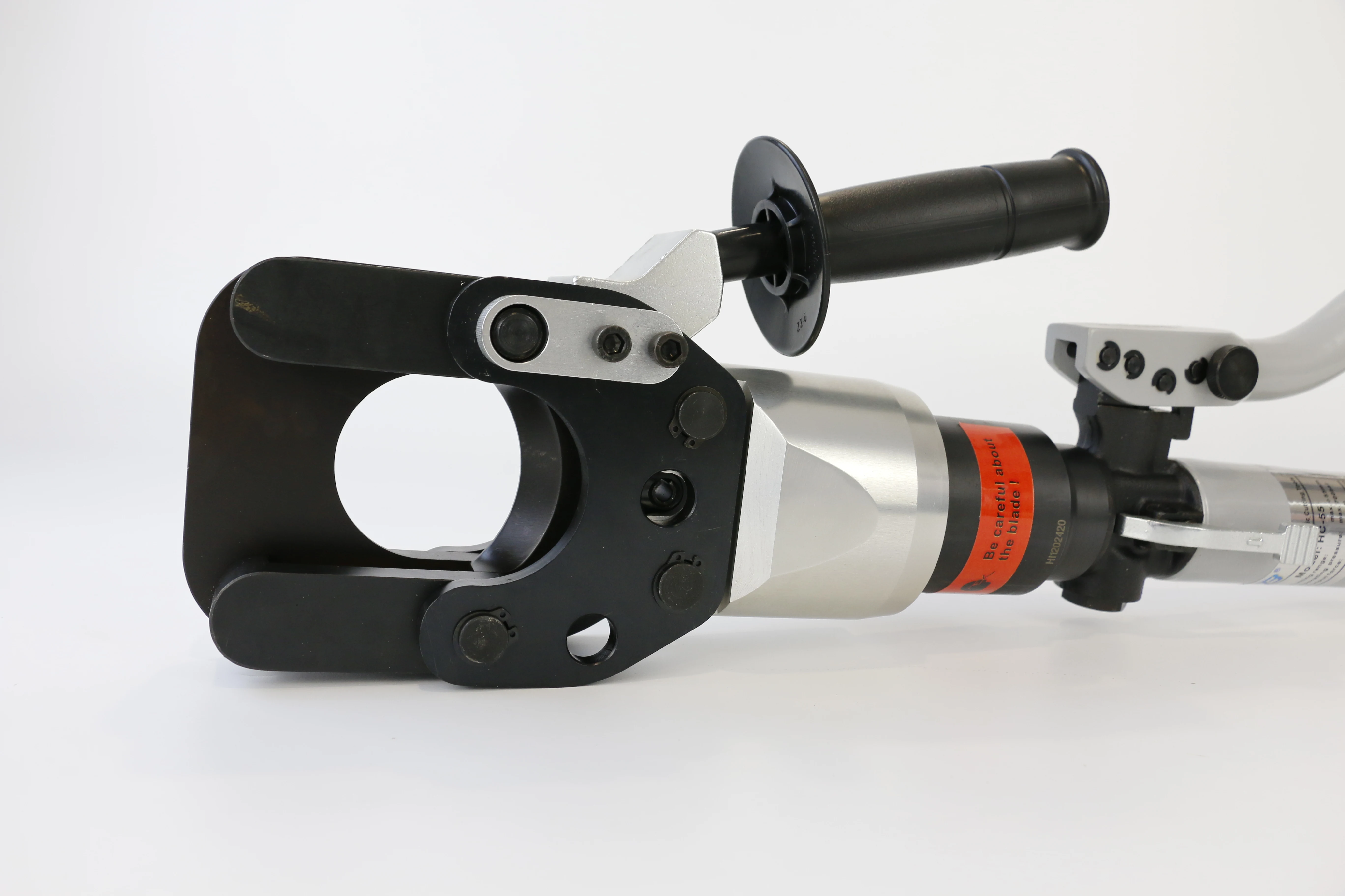 HC-55 Hand Hydraulic Bolt Steel Bar Cutter Automatic Pressure Relief Cutting Capacity 55mm