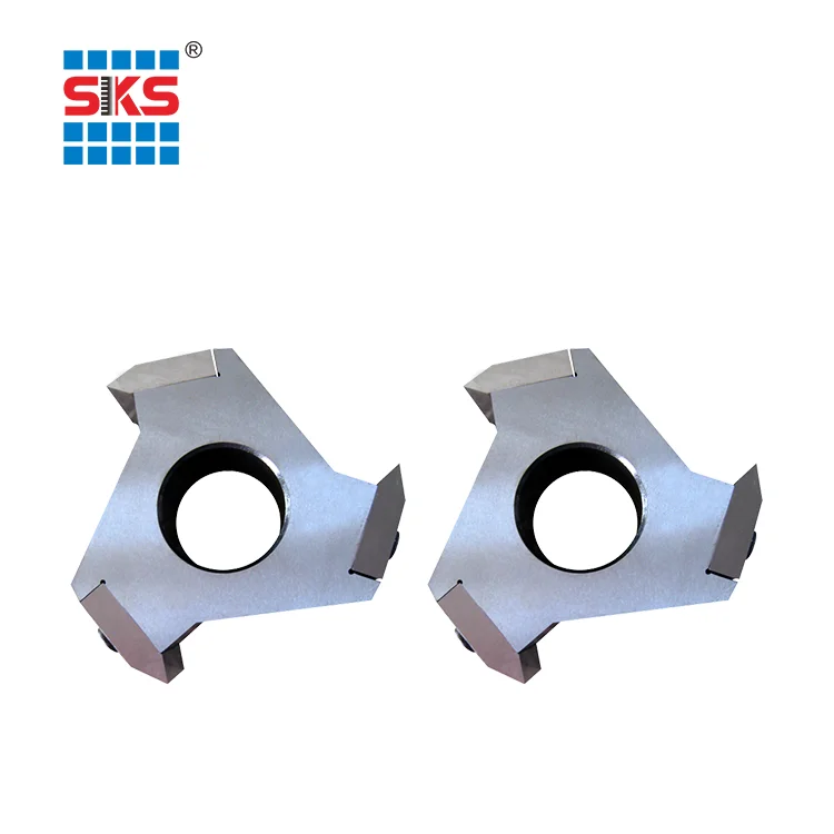 По индивидуальному заказу двухвальный Шредер лезвия три Коготь Нож измельчителя пластиковые шредер машины для шинкования