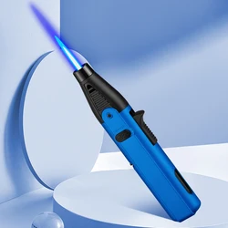 NEW High quality torch Lighter cigar kitchen culinary gas refillable BBQ torch Lighter stylish windproof jet flame