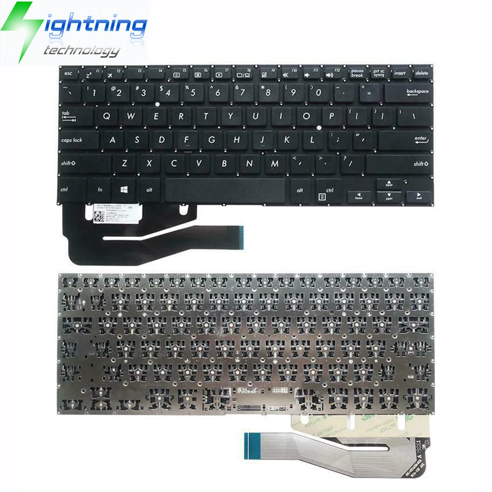 NEW Original Notebook Keyboard for ASUS Laptop Keyboard TP410 TP410U TP410UA TP410UF TP410UR TP401 TP401CA TP461 US Keyboard