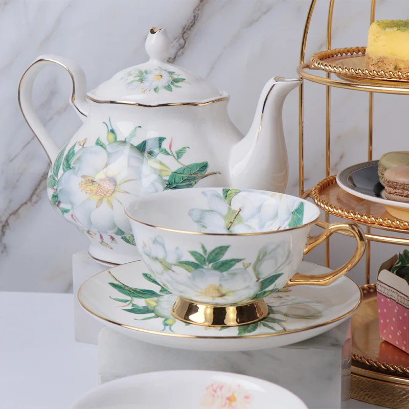 Wholesale good quality Bone China tea cup set