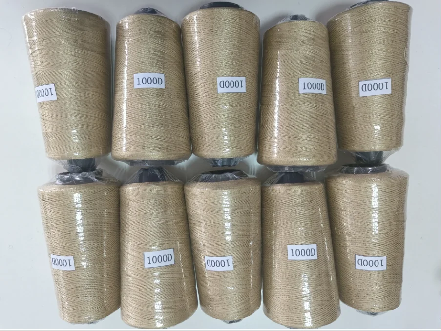 100% Para Aramid Continuous Filament Yarn Twisted Fiber For Sewing Thread Stitching Thread Kite Line