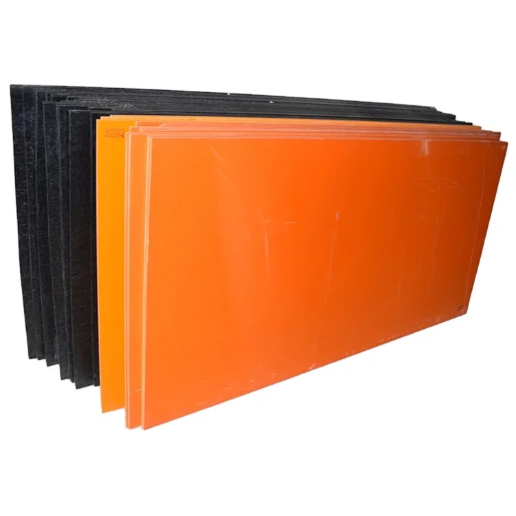 Orange bakelite phenolic paper laminate 3021-TGA 8mm