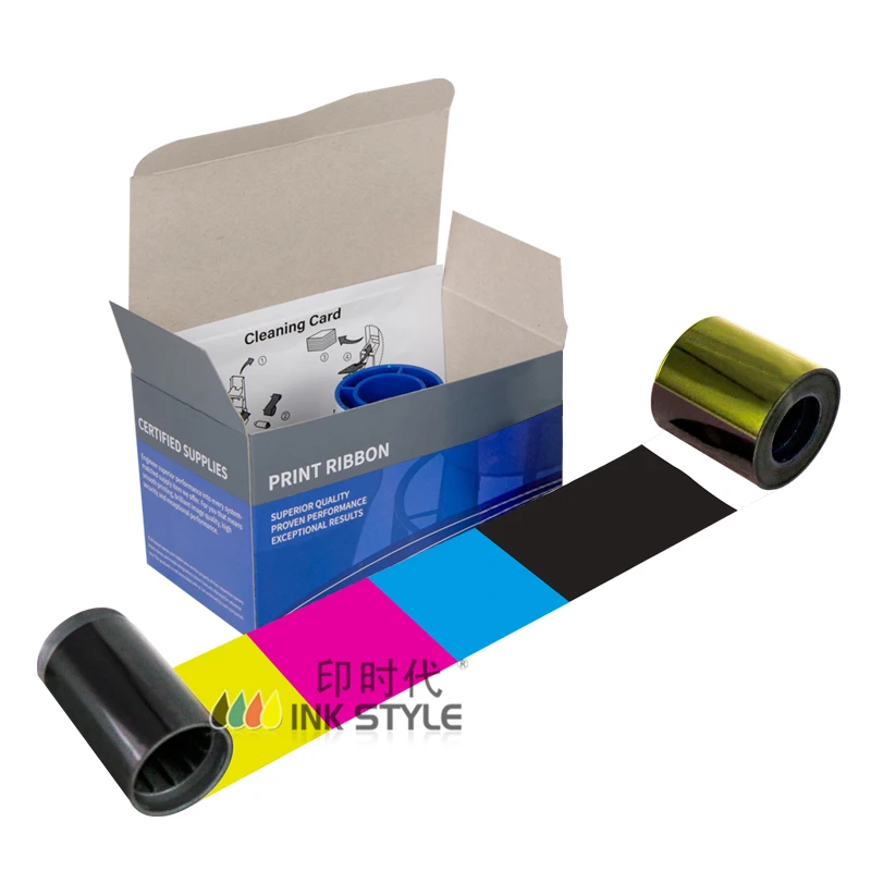 Generic Datacard SD360 Printer 534000-004 ymcKT Half Panel Color Ribbon - 650 prints