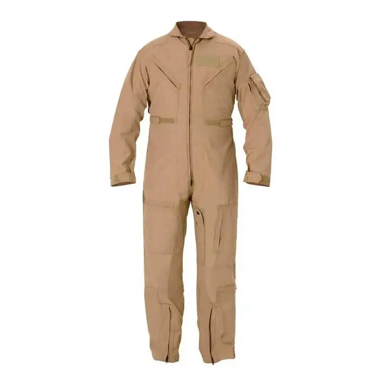 High Quality Personal Protection Equipment Work Clothes Nomex Pilot Coveralls 180gsm Flame Resistant Clothing