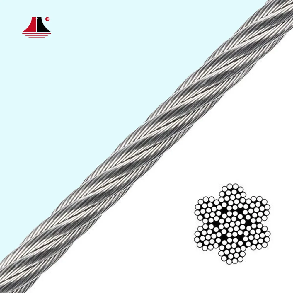 Elevator Steel Wire Rope Stainless Galvanized for Elevators