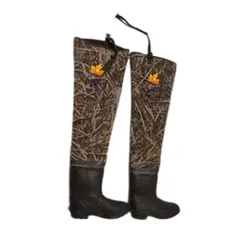 Risingsun Waterproof Nylon PVC coma Wader Women Fishing Wader Suspender with PVC Fishing Boots Adult Sportswear