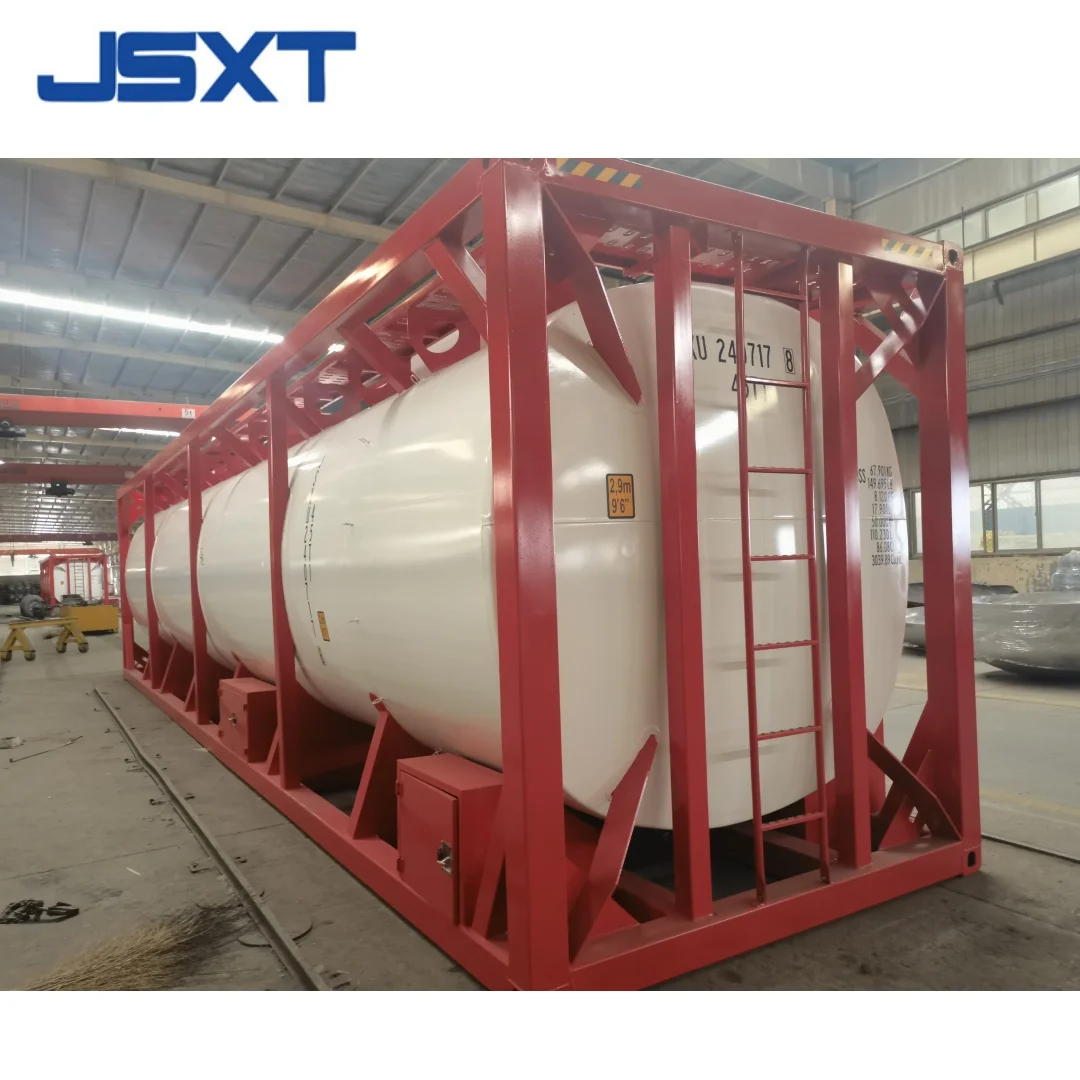 40FT Stainless Steel Water Transport Tank Container 50cbm Shipping Container