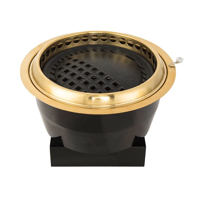Korean Restaurant Charcoal Barbecue Oven Thickened Material Durable And Durable Factory Goods