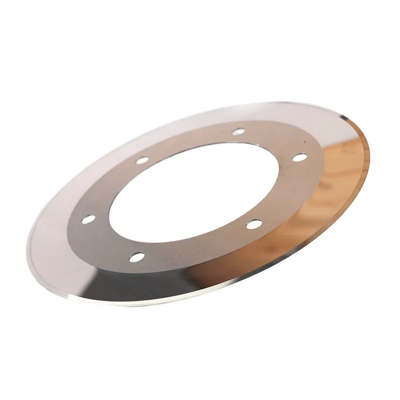 Adequate stock tc/hss blade round corrugated slitter scorer knives tungsten carbide circular blade paper cutting knives