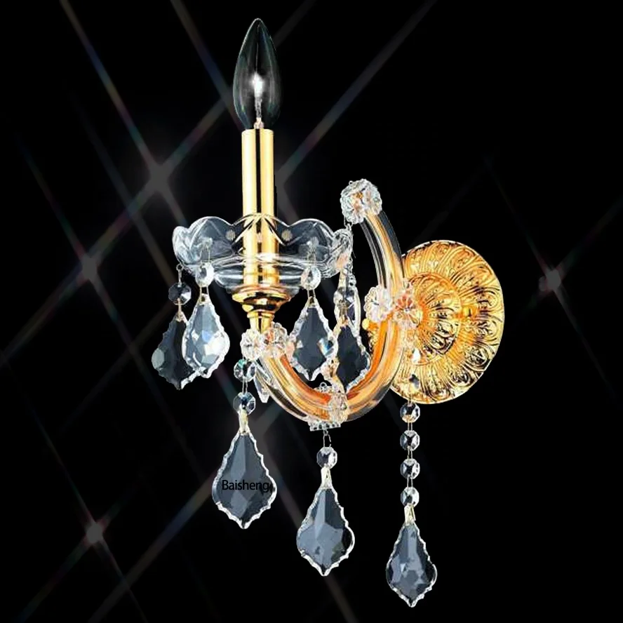 classic bohemian maria theresa wall sconce sonces luxury luxurious lamp for home hotel lobby hall lounge decoration