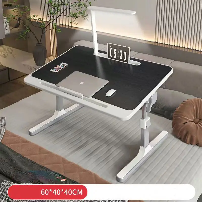 Study Notebook Table Portable Standing Desk Leather Surface Laptop Desk Laptop Computer Lap Desk