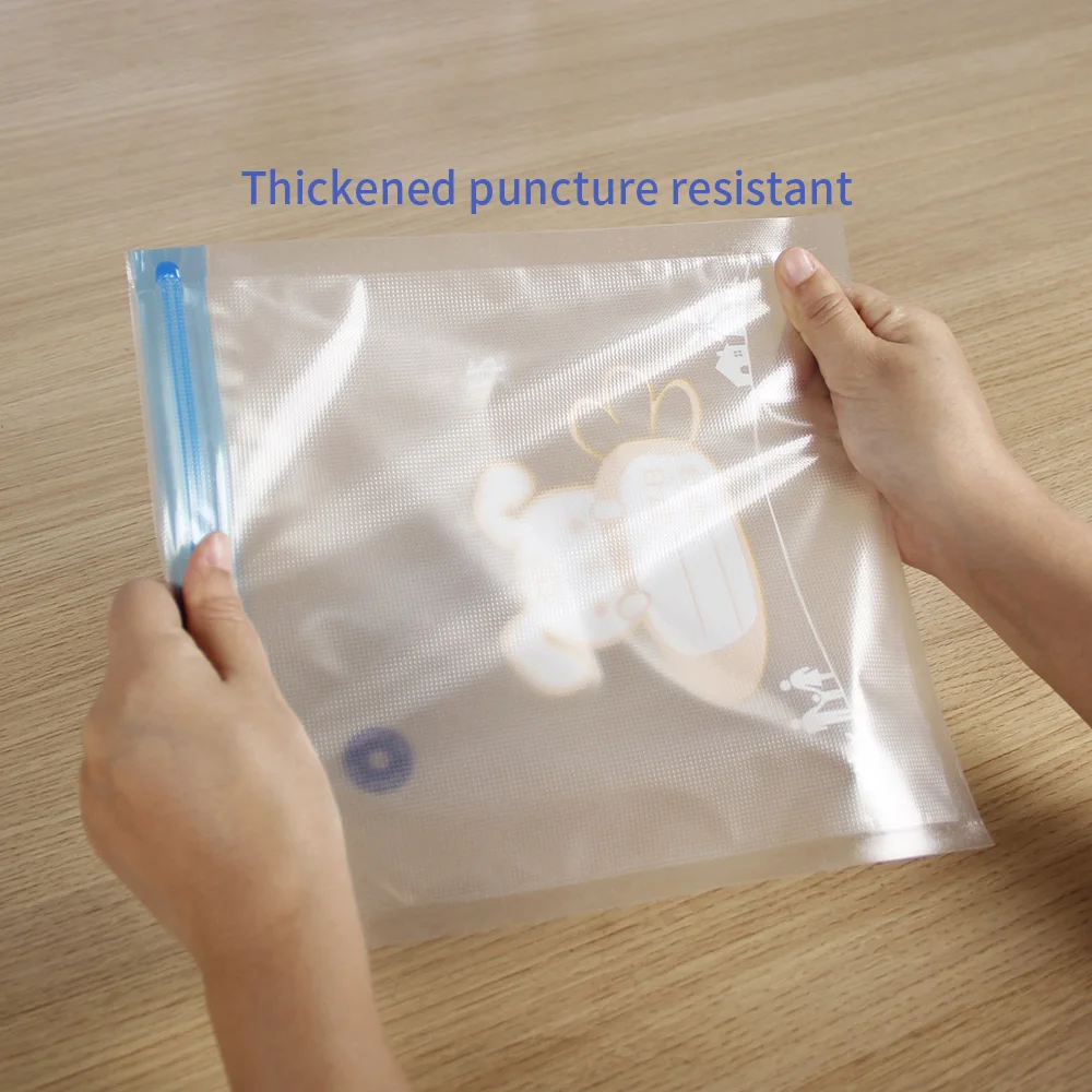 Durable Sturdy Vacuum Storage Bags Vegetable Plastic Food Packaging Vacuum Sealer Bag with Air Valve