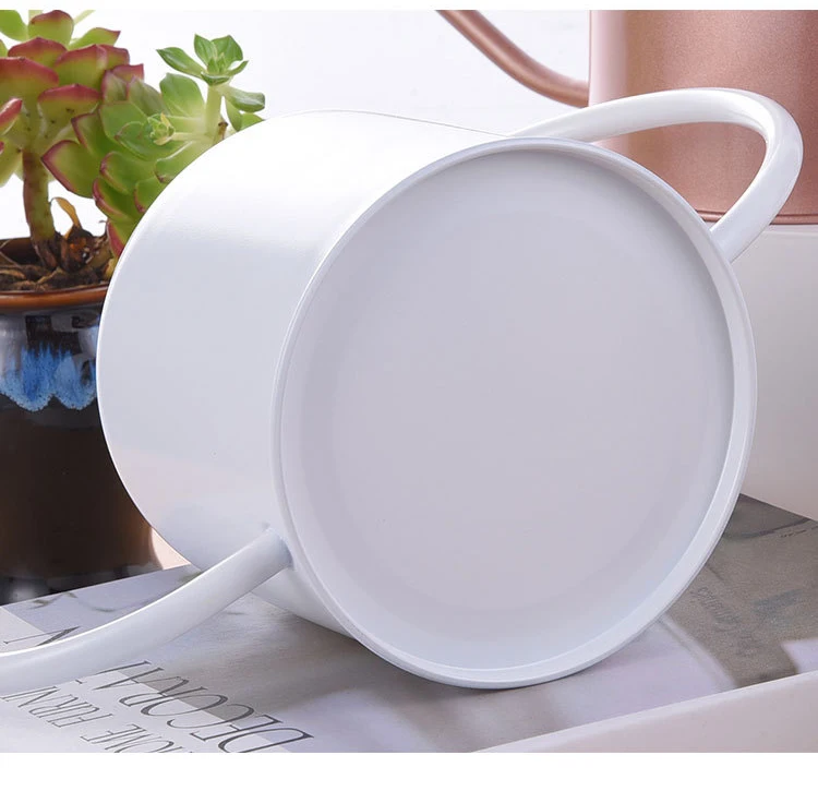 DD2528 Home Vintage Stainless Steel Watering Pot Planter Garden Flower Small Metal Long Spout Watering Can