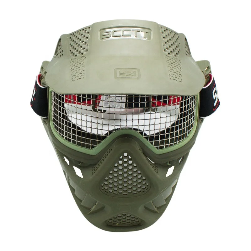 Amazon Hot sale Airsoft Paintball Mask with Steel Wire Mesh for Archery Games