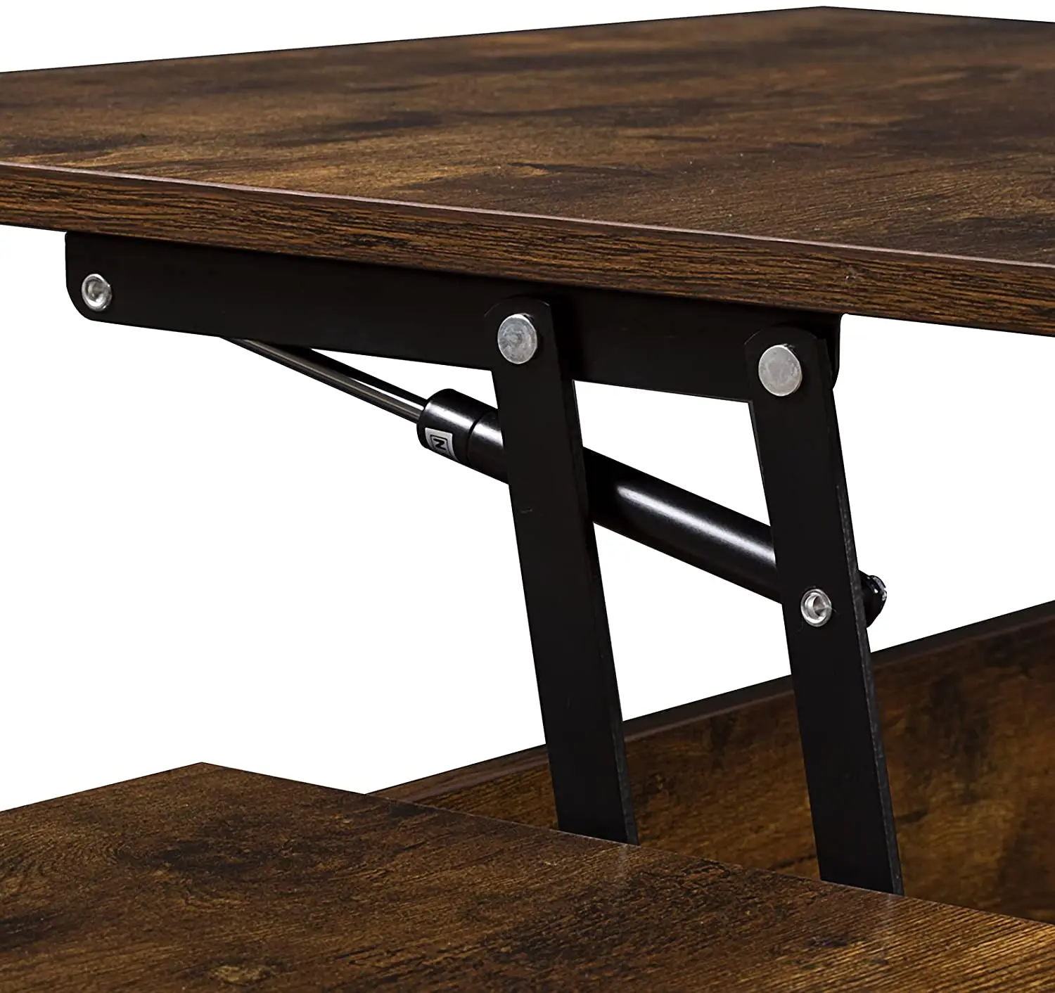 Hot Selling Popular Adjustable Large Hidden Compartment Storage Lift Up Coffee Table Living Room Coffee Table Wooden Tabletop