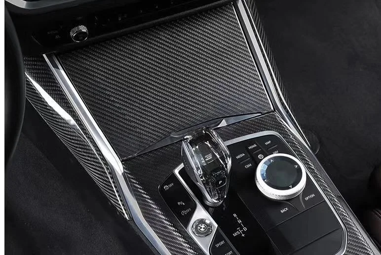  Сухое углеродное волокно для BMW G20 G23 425i 430i 325i 330i M340i 2020 + настоящая внутренняя отделка из углеродного