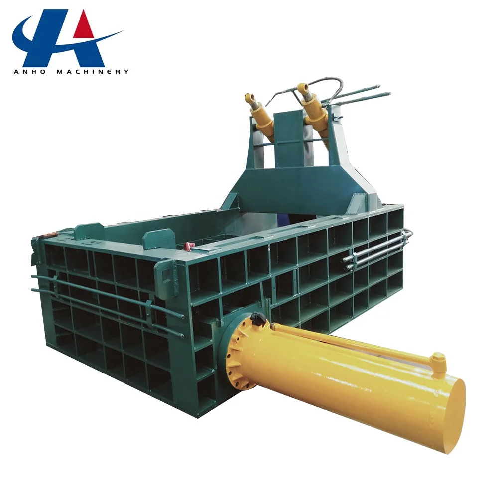 Metal Shear Car Body Baler Press Compactor Machine Hydraulic Used Scrap Steel Aluminum Scrap baler