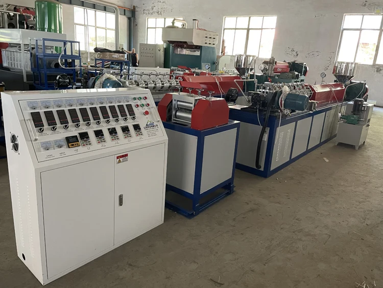 Ldpe foamed guava net machine epe foamed fruit net machine