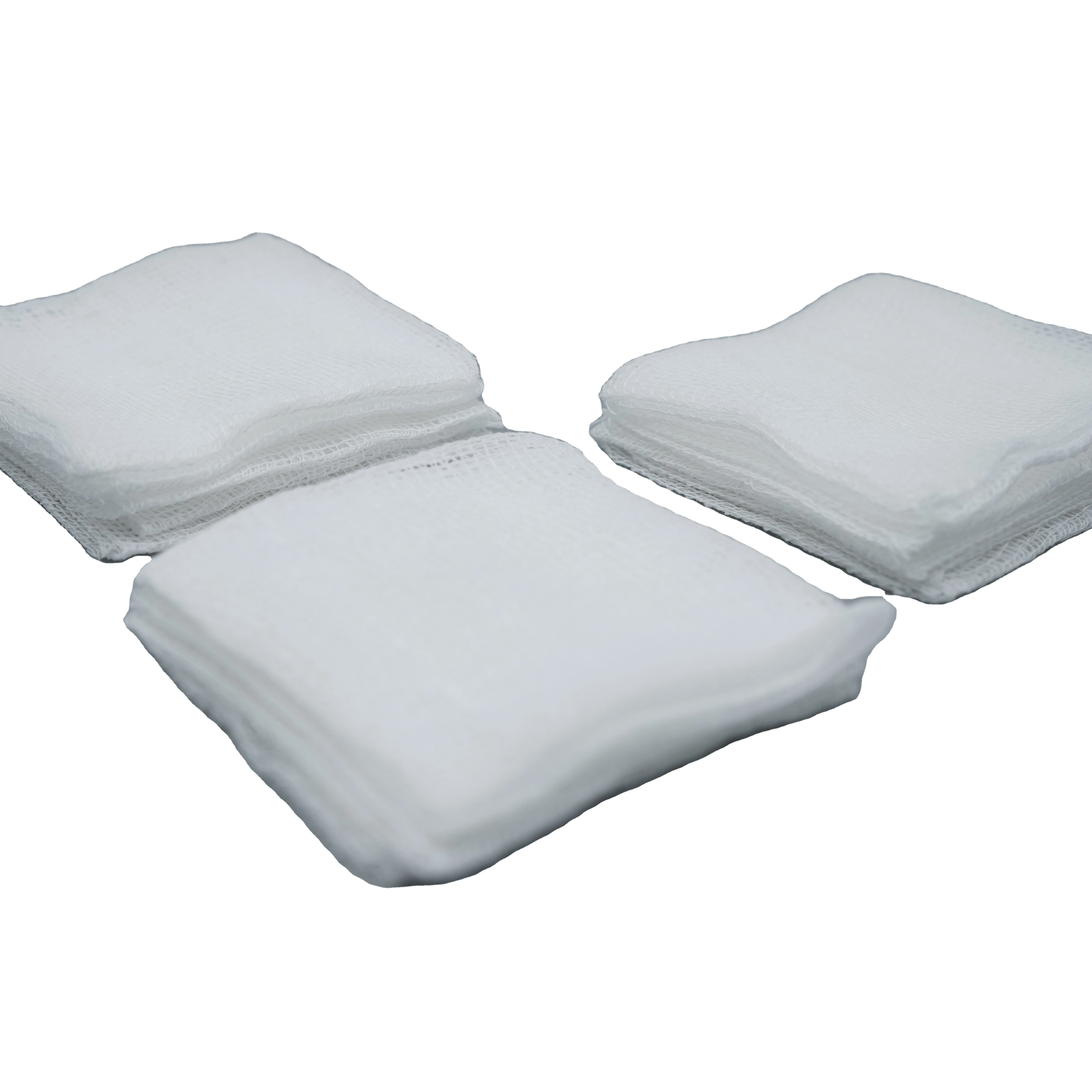 100% Cotton 10x10cm Medical Sterile Non Woven Compress Gauze sponges with CE For Wound