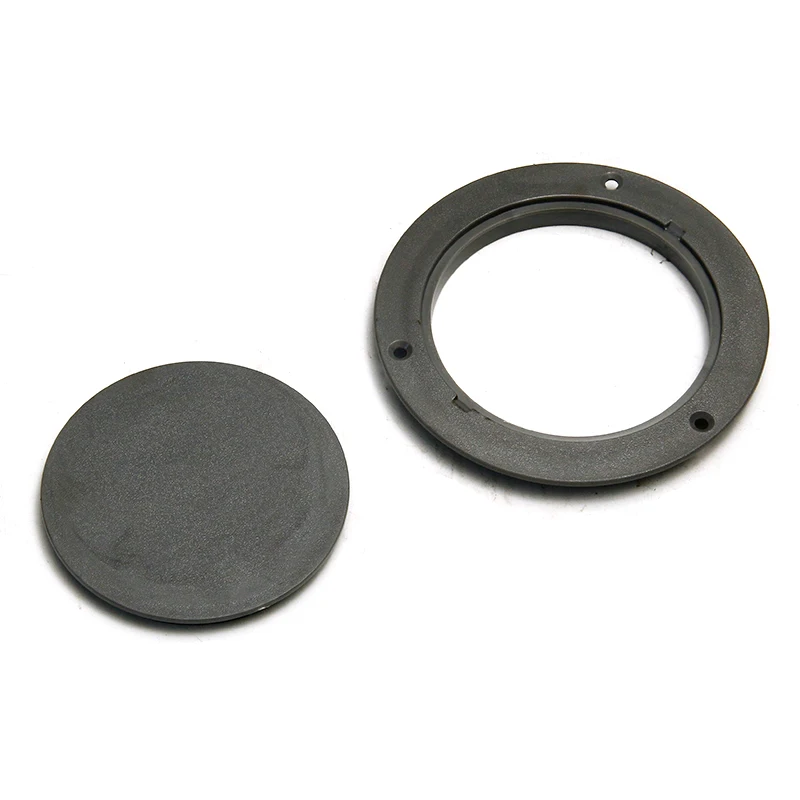 
High density noise free circular plastic manhole cover 