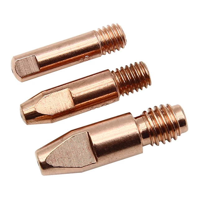 MIG MAG Welding Binzel Contact Tips CO2 Welding Torch Accessories MIG Welder Contact Tip 0.8/1.0/1.2/1.6mm