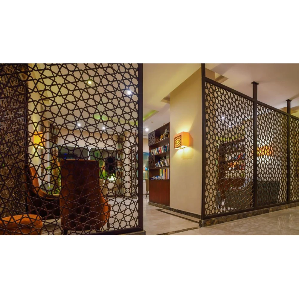 Togen Factory Profile Laser Cut Privacy Panel And Aluminum Sheet Metal Fencing