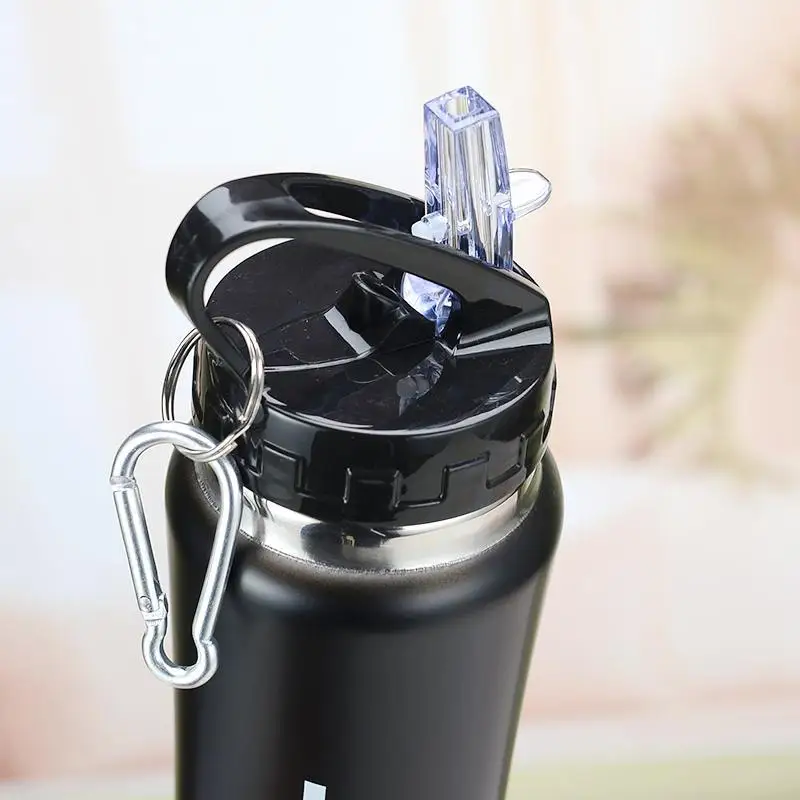 500ml Stainless Steel Insulated Water Bottle Wholesales Double Wall Tumbler with the Straw