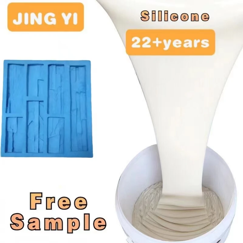New product 2023 popular RTV-2 Silicone Rubber Clear mold texture slate culture Stone Mold Making liquid rtv silicone rubber