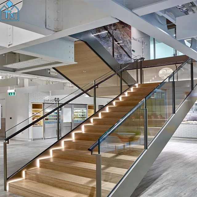 Anti-Slip Laminated Safety Glass for Durable Stair Treads and Flooring