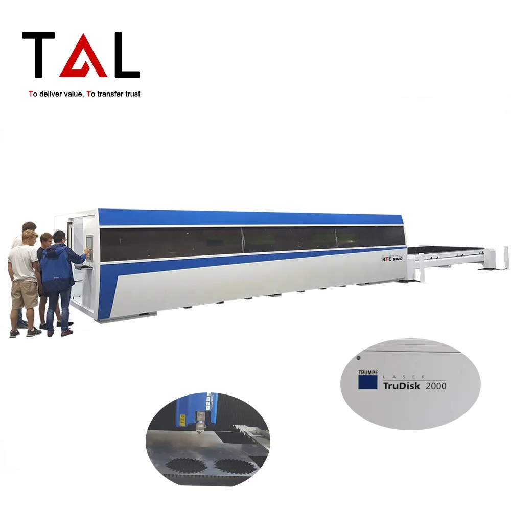 T&L Brand Best CNC Fiber Laser cutting machine Fiber 4000w TruDisk