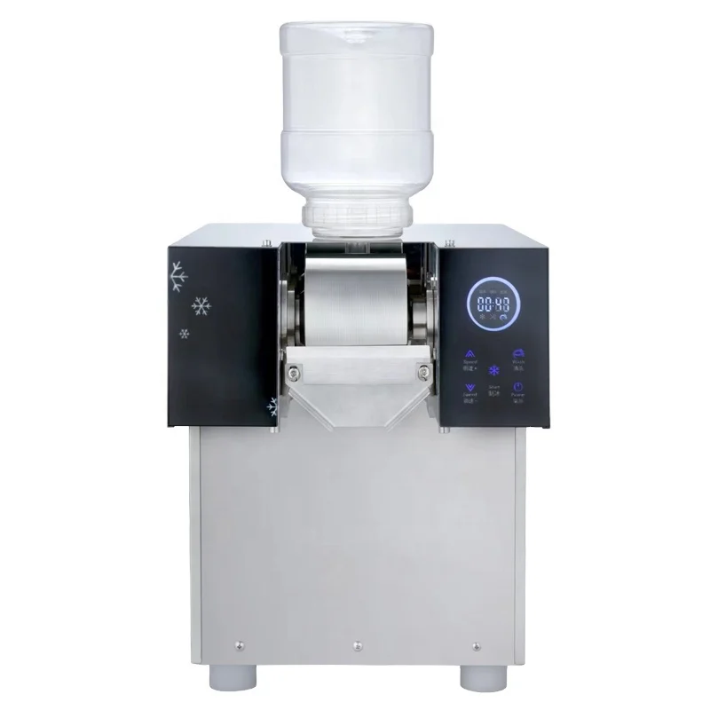 Commercial Milk Snow Bingsu Ice Shaver Machine Full Automatic Snow Flakes Korean Motor New New Product 2020 CE Provided SY Knob