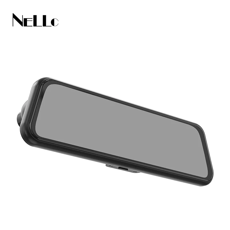 NELLO Patent No Bandage 4K Dash Cam Rearview Mirror 1080P Rear Camera Car Streaming Magnetic DVR