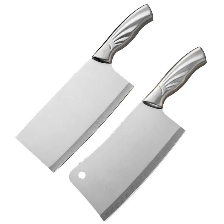 Stainless steel household kitchen sharp meat cleaver cutting vegetables and cutting bones dual knives