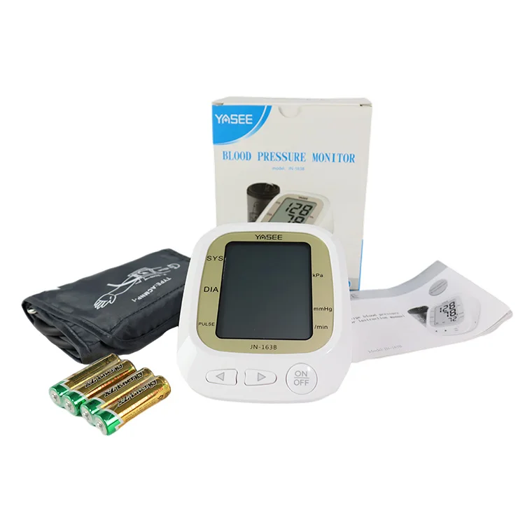 upper arm BP machine digital electronic automatic blood pressure monitor with 2*99 Guest Memory Capacity