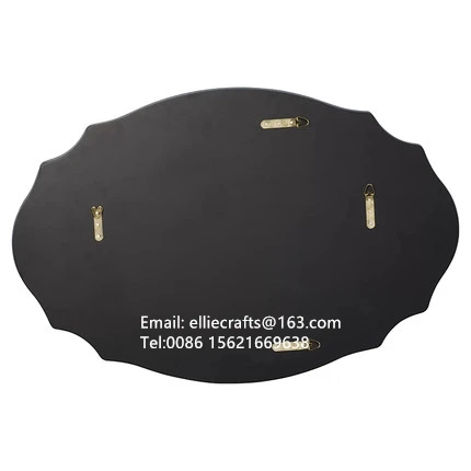 Latest designed irregular shaped beveled edge mirror/ bathroom wall hanging mirror/ frameless glass mirror 40x60 50x70 70x100