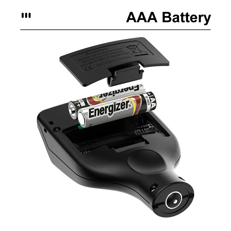 R&D ET360 Car Paint Thickness Meter High Precision Car Paint Coating Thickness Gauge Fe/NFe Fe+ Zn Russian Manual