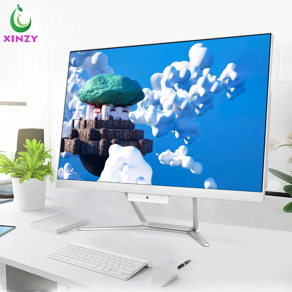 XINZY u21,5-дюймовый новый продукт, высококачественные ноутбуки, четырехъядерный i9 aio, моноблок для бизнес-ПК, компьютер «все в одном»