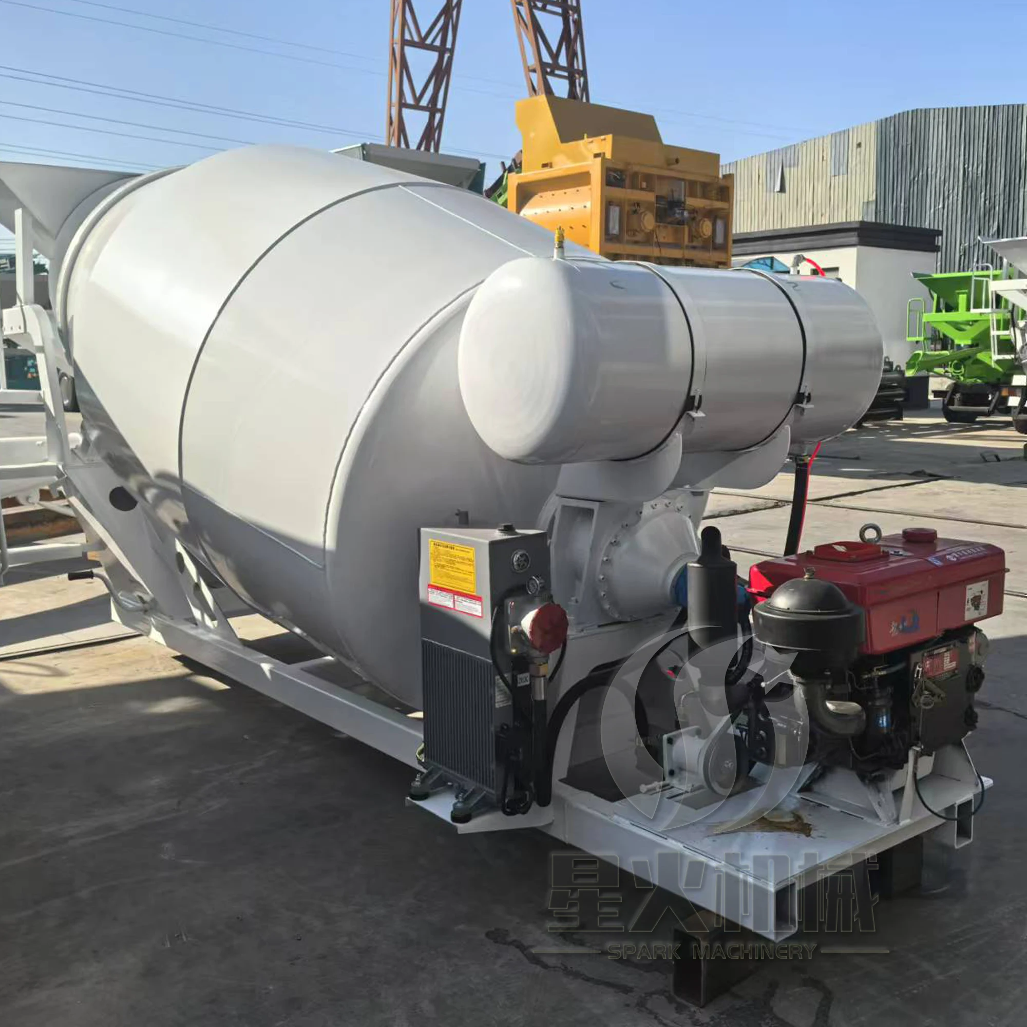 New Small Electric Motor 2m3 3 Cubic Meters Mini Truck Concrete Mixer 3 Cubic Meter with Drum diesel Engine for Sale