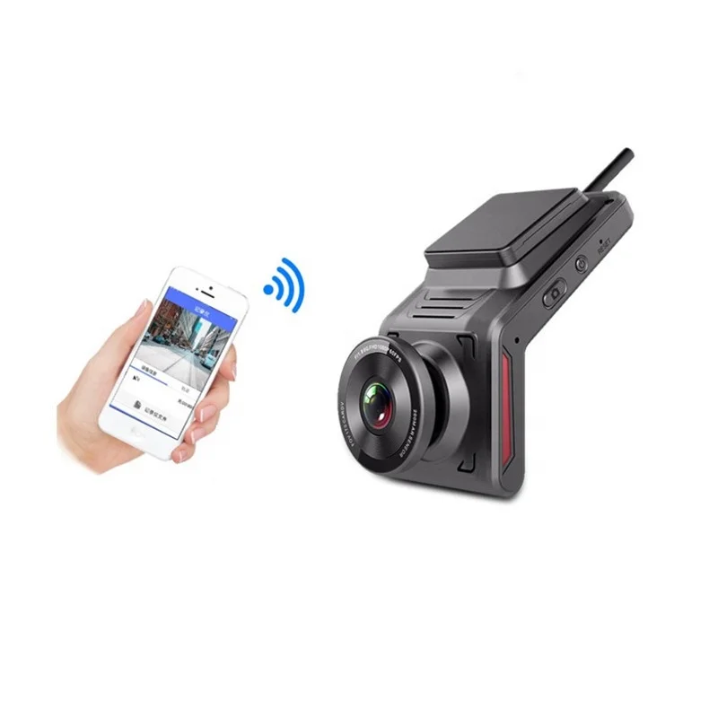 Mobile App Control Dual Dash Cam 4G Car DVR WiFi GPS Tracking